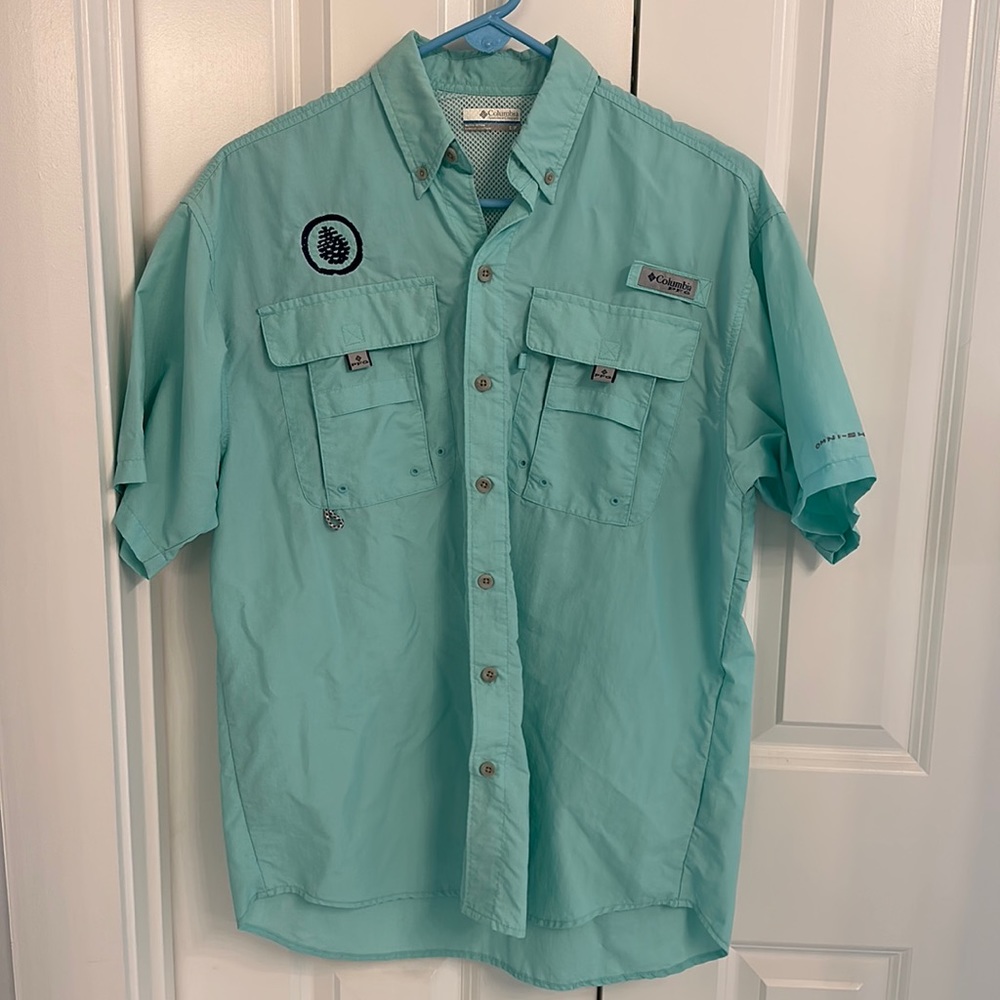 Men’s Columbia PFG Fishing/Camping Top - Size Small